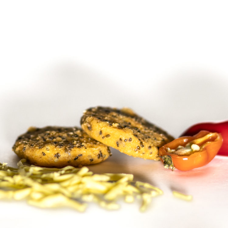 GLUTÉN- ÉS ALLERGÉNMENTES Cheddar sajtos - Chilis keksz - Hozzáadott cukor és édesítőszer nélkül